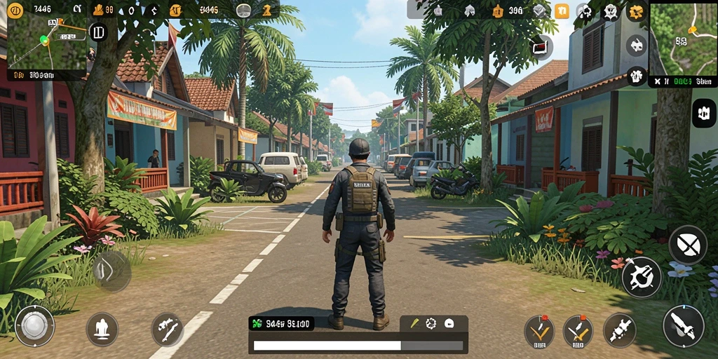 Tampilan dinamis dari gameplay <strong>3446</strong> yang penuh warna dan interaksi.