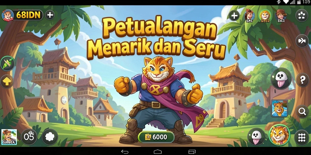 Screenshot gameplay menarik dari 68IDN menampilkan aksi seru.