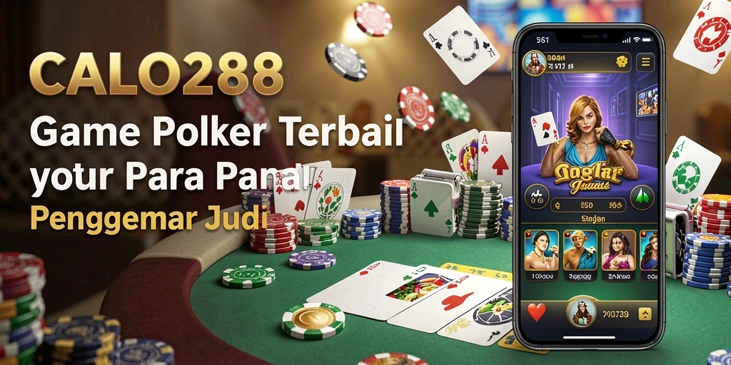 Tampilan gameplay Poker yang menegangkan di CALO288.