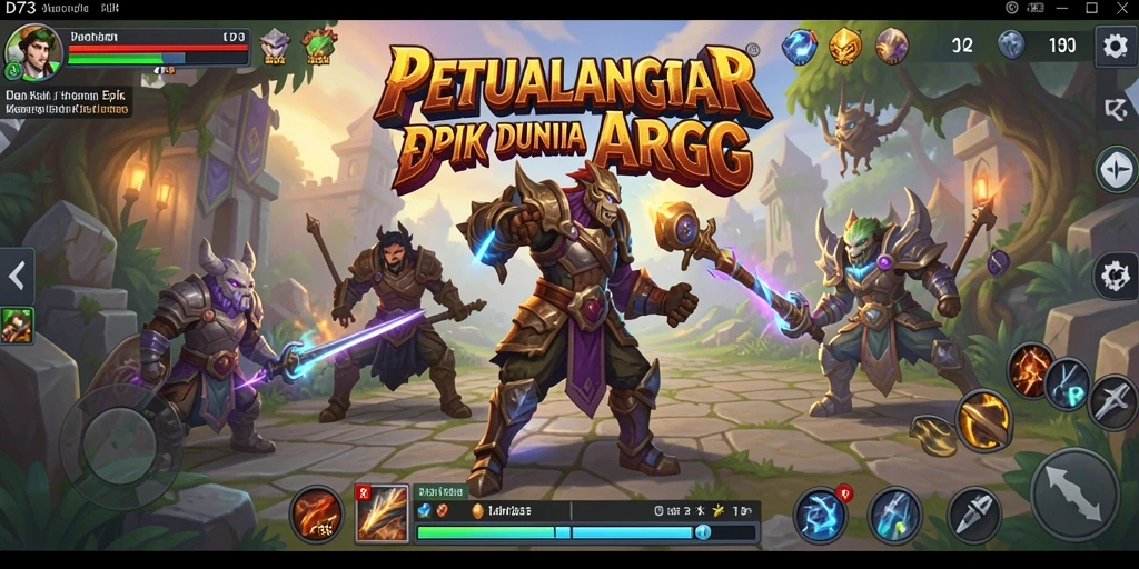 Menampilkan aksi seru dan grafis memukau dalam D73.