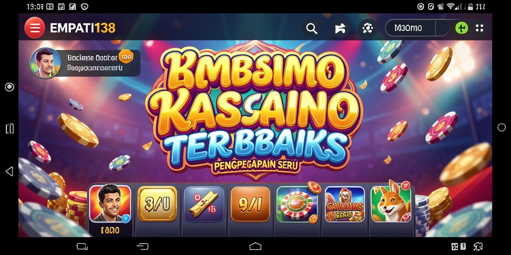 Tampilan gameplay menarik dari permainan kasino EMPATI138.