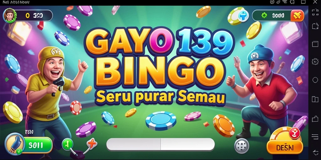 Tampilan gameplay seru dari GAYO138 saat memutar roda Bingo.