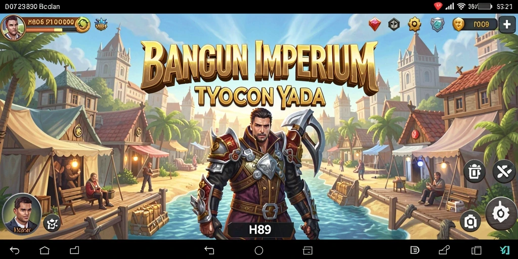 Tampilan gameplay H89 yang menarik dan menantang bagi pemain Tycoon.