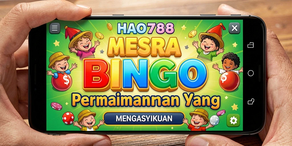 Gameplay seru HAO788 dengan interaksi bingo.