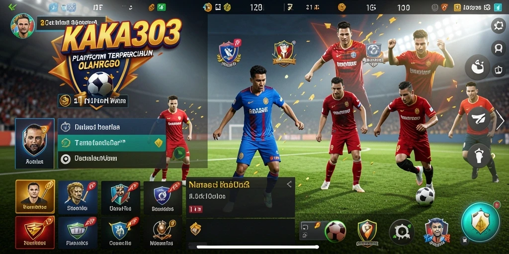 Tampilan dinamis dari gameplay Sportsbook KAKA303 yang menarik.