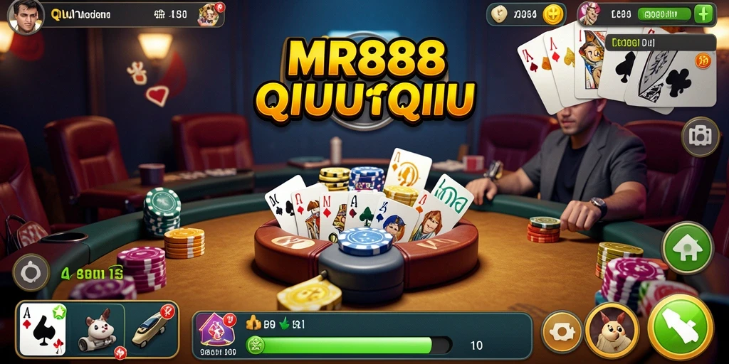 Gameplay seru dan menegangkan di MR888, game QiuQiu terbaik.