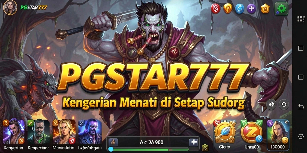 Tampilan gameplay PGSTAR777 yang menegangkan dan menyeramkan.