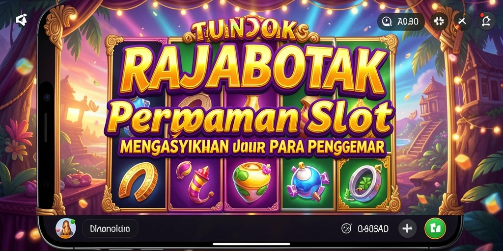 Tampilan gameplay Slot RAJABOTAK yang menarik dan mengasyikkan.