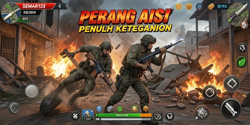 Tampilan menegangkan dari pertarungan di SEMAR123.